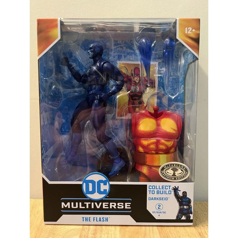 McFarlane DC Multiverse PLATINUM Flash Justice League Task Force Darkseid BAF